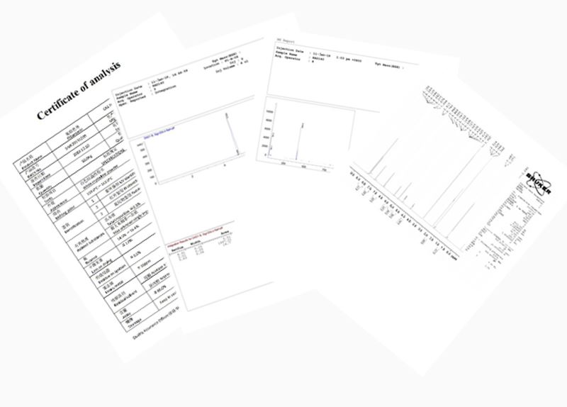 COA HPLC MS HNMR